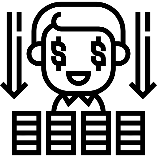 Monetary business and finance money bank icon