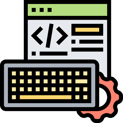 Programming seo and web browser programmer icon Programming seo and web browser programmer icon