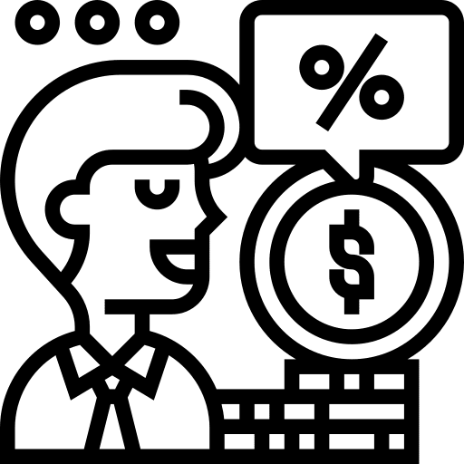 Taxation payment tax percent icon Taxation payment tax percent icon