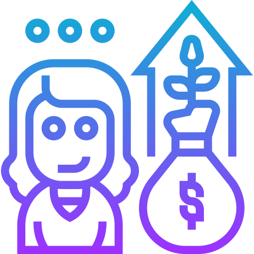 Sponsor support investment business icon Sponsor support investment business icon