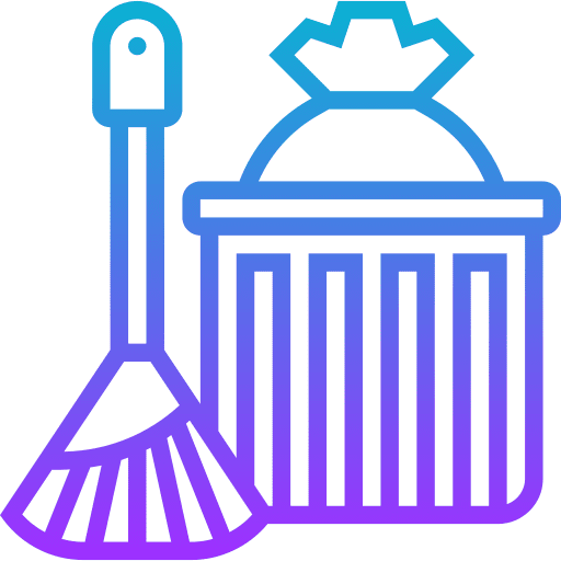 Sweep ecology and environment clean house cleaning icon