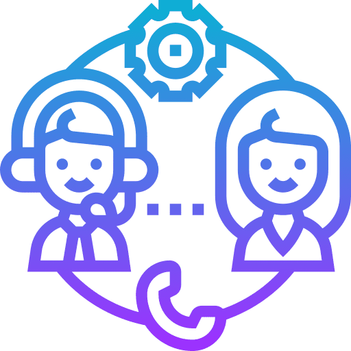 Customer communications conversation people icon