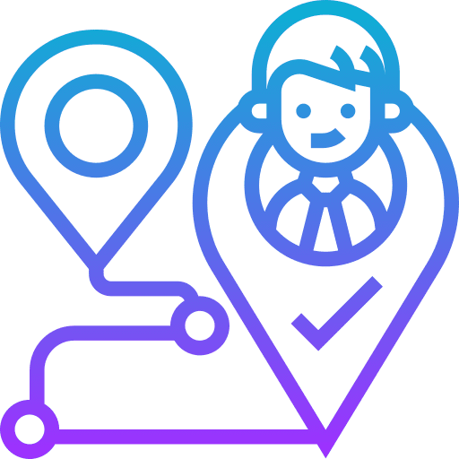 Customer journey client customer people icon