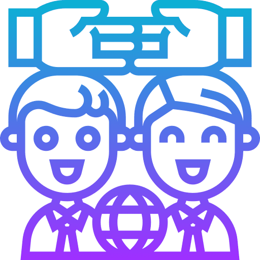 Business partnership relationship business and finance business partnership icon Business partnership relationship business and finance business partnership icon