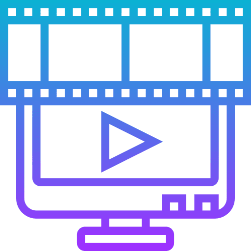 Movie player watch film movie player icon Movie player watch film movie player icon