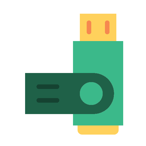Usb drive pen drive electronics flash disk icon