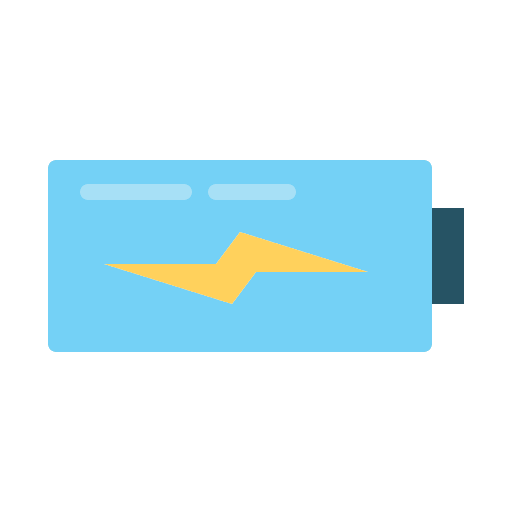 Battery charging battery charge lighting icon Battery charging battery charge lighting icon