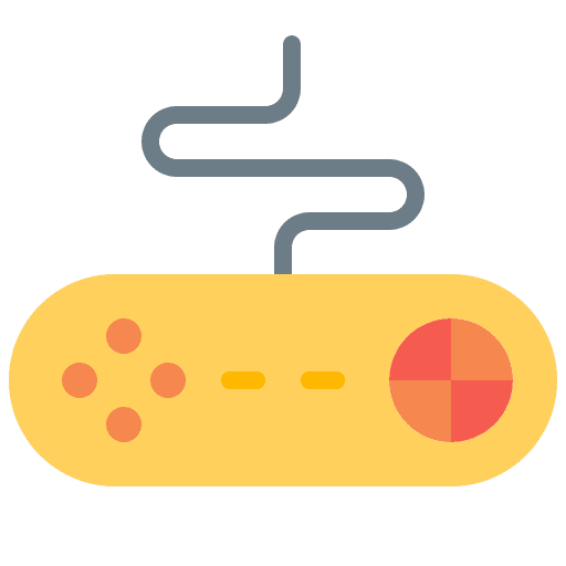 Game controller video game gamer joystick icon Game controller video game gamer joystick icon