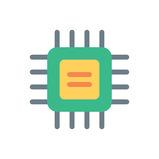 Processor ram processor technology icon Processor ram processor technology icon