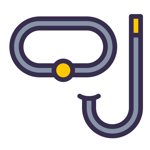 Scuba diving pool scuba diving snorkel gear icon Scuba diving pool scuba diving snorkel gear icon