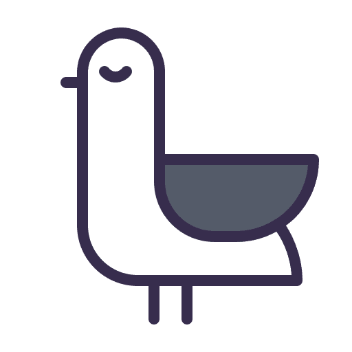 Seagull animal bird fauna icon Seagull animal bird fauna icon