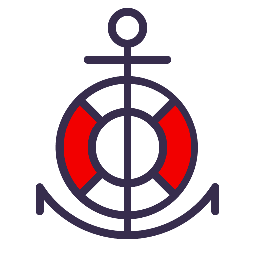 Buoy nautical life ring ship icon Buoy nautical life ring ship icon