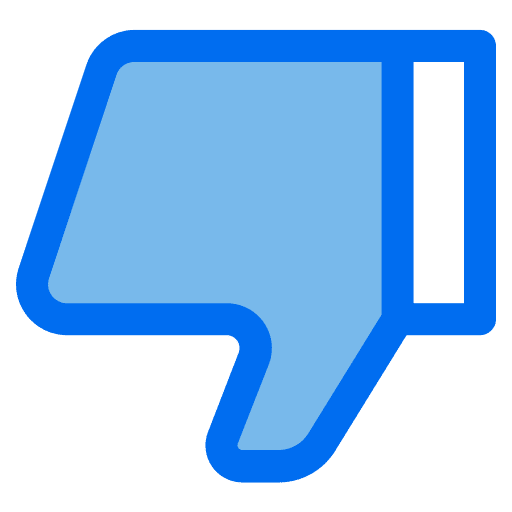 Dislike hand finger thumb down icon Dislike hand finger thumb down icon