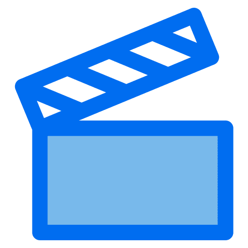 Movie film clapper cinema icon Movie film clapper cinema icon