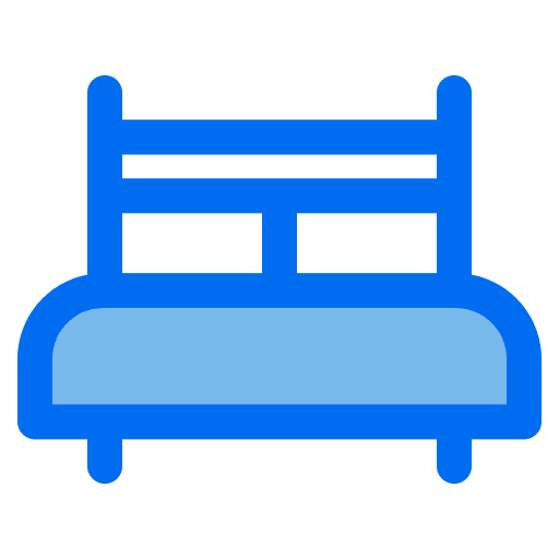 Bedroom sleep furniture and household bedroom icon Bedroom sleep furniture and household bedroom icon