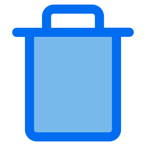 Trash bin ui garbage bin file icon Trash bin ui garbage bin file icon