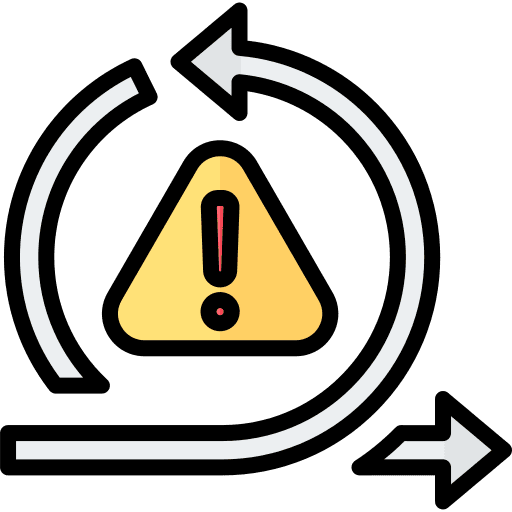 Agile risk iteration resolution icon