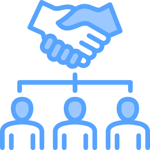 Customer loyalty collaboration user partnership handshake icon Customer loyalty collaboration user partnership handshake icon