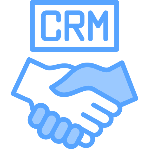 Handshake management business and finance partnership icon Handshake management business and finance partnership icon
