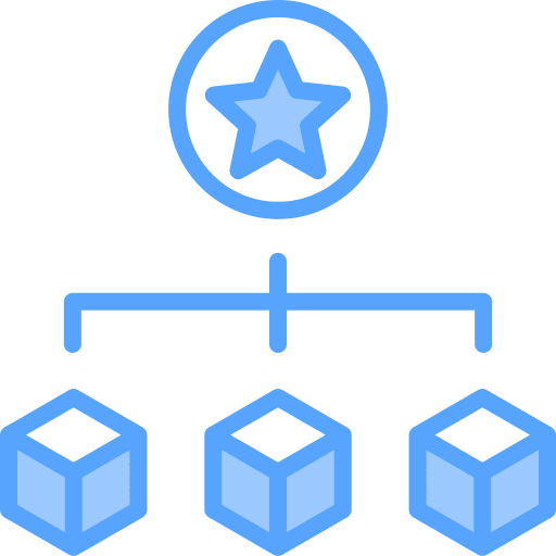 Product management business and finance customer feedback icon Product management business and finance customer feedback icon