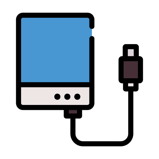 Harddrive ssd technology storage icon