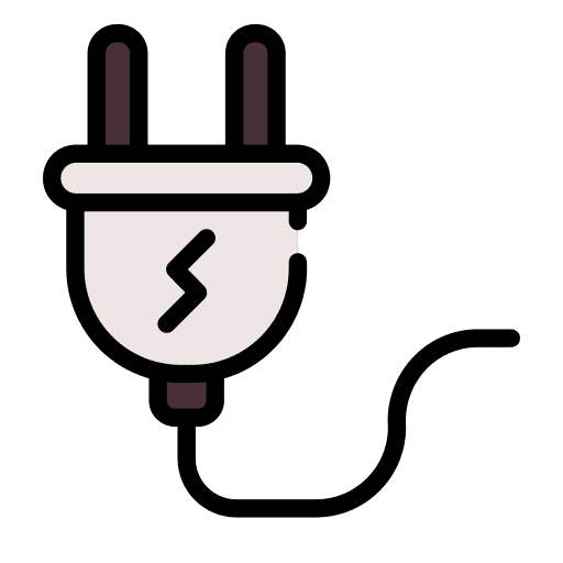 Power plug power hardware energy icon Power plug power hardware energy icon