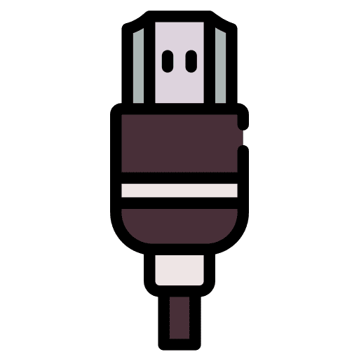 Hdmi cable device technology equipment icon Hdmi cable device technology equipment icon