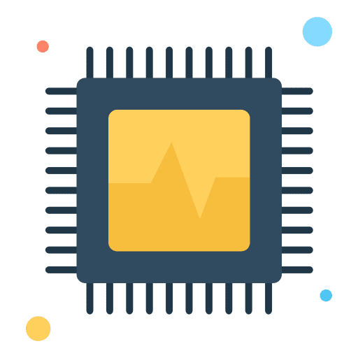 Circuit electronic board circuit board icon