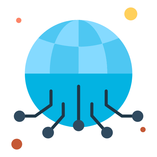 Globe globe internet chip icon Globe globe internet chip icon