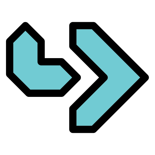 Down right arrow down right direction icon Down right arrow down right direction icon