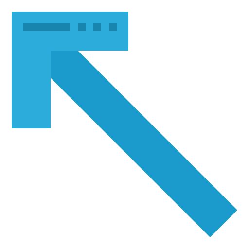 Left up arrows user interface left up icon