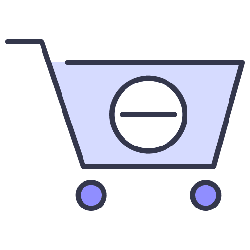 Remove from cart ui online shop commerce and shopping icon Remove from cart ui online shop commerce and shopping icon