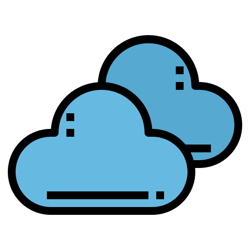 Cloud weather sky cloudy icon