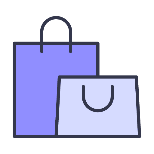 Shopping bag supermarket commerce and shopping commerce icon Shopping bag supermarket commerce and shopping commerce icon