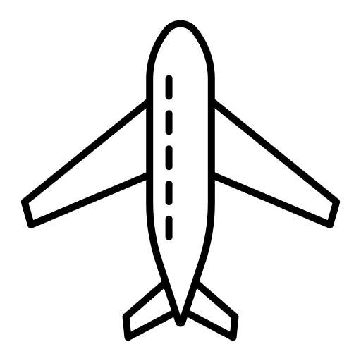 Airplane air plane transport icon