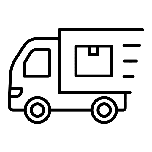 Delivery truck shipment delivery truck transportation icon