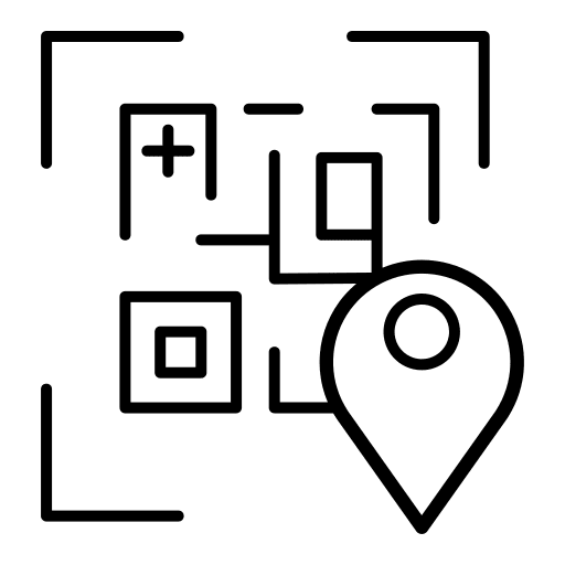 Address barcode address ui icon Address barcode address ui icon