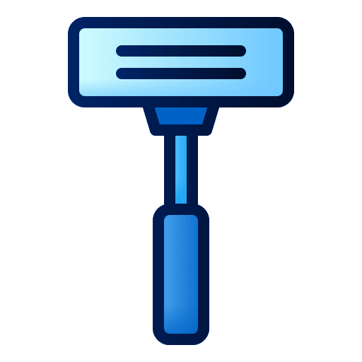 Razor shave razor blade icon