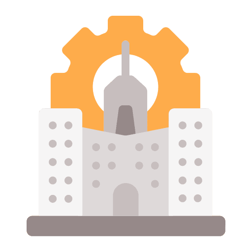 City finance city bank icon City finance city bank icon