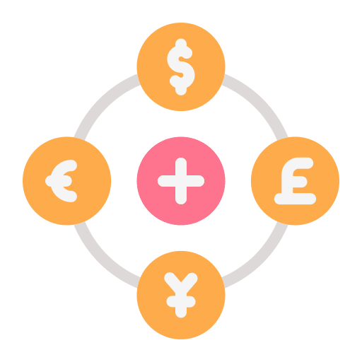 Currency cash business euro icon Currency cash business euro icon