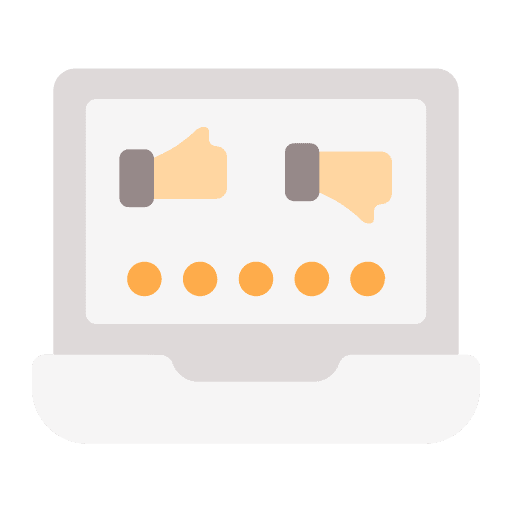 Rate feedback like rating icon Rate feedback like rating icon