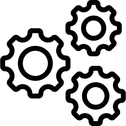 Process configuration process gear icon