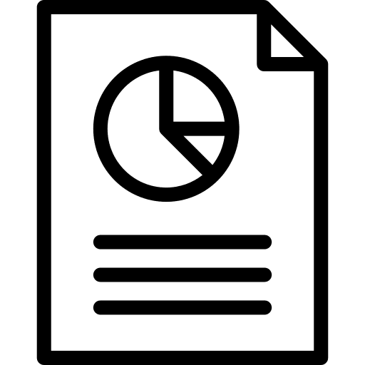 Report statistics analytics analysis icon