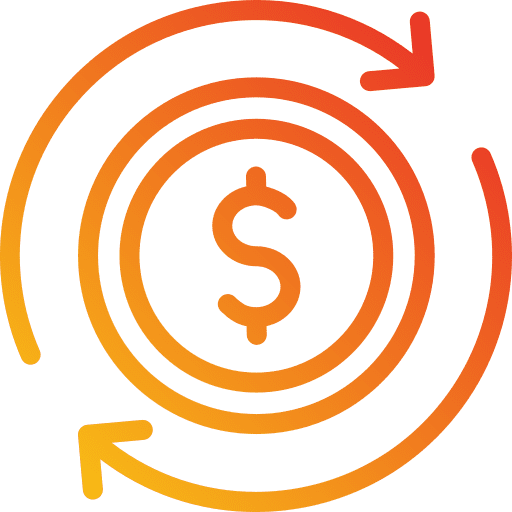 Return on investment business and finance investment dollar icon