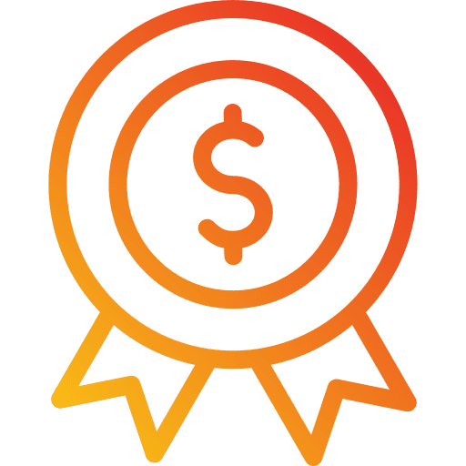 Award business and finance reward winner icon Award business and finance reward winner icon