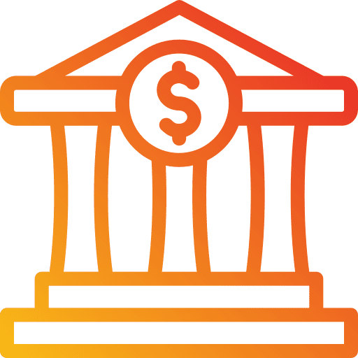 Bank business bank money icon Bank business bank money icon