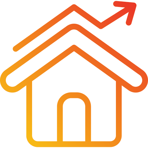 House real estate business home icon House real estate business home icon
