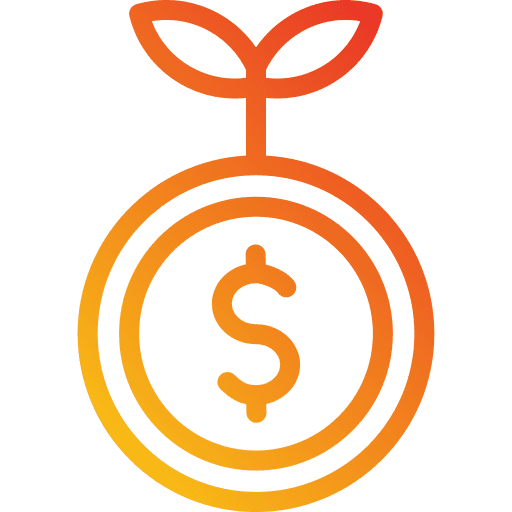Investment investment growth bank icon Investment investment growth bank icon