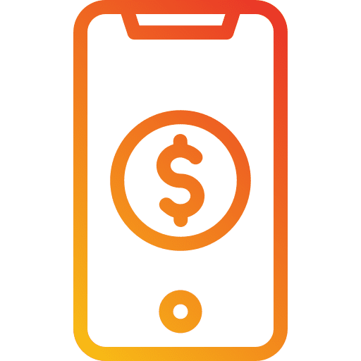 Online payment money transaction business and finance icon Online payment money transaction business and finance icon