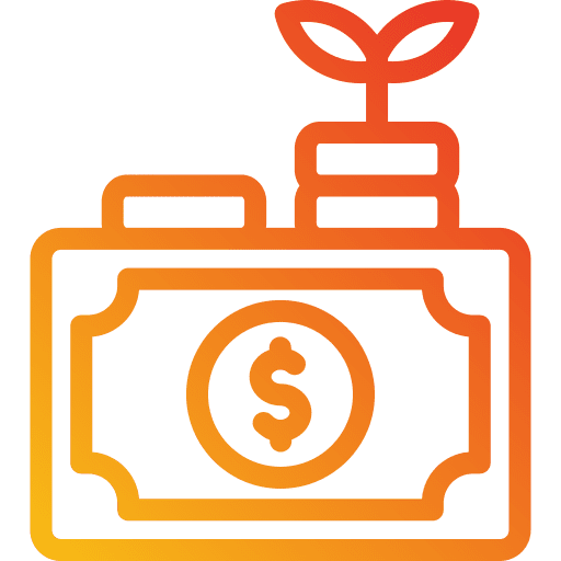 Return on investment plant profit investment icon Return on investment plant profit investment icon